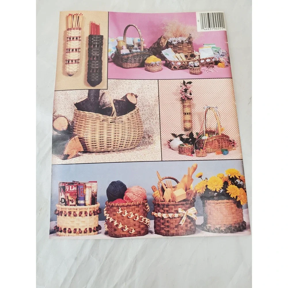 Basketry Tomorrow's Treasures Sheri Lawall Pat Depke Craft Instructions 1984